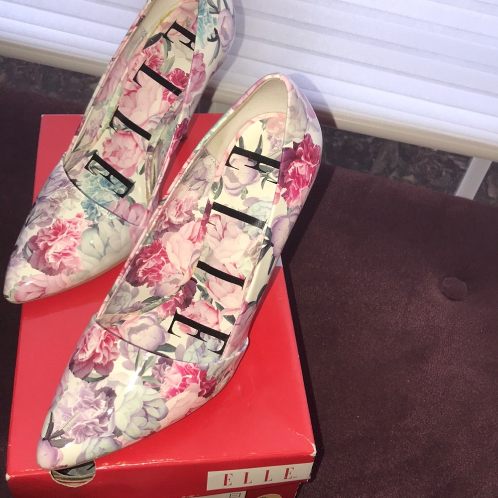Floral heels